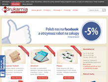 Tablet Screenshot of drukarnia-majorczyk.pl